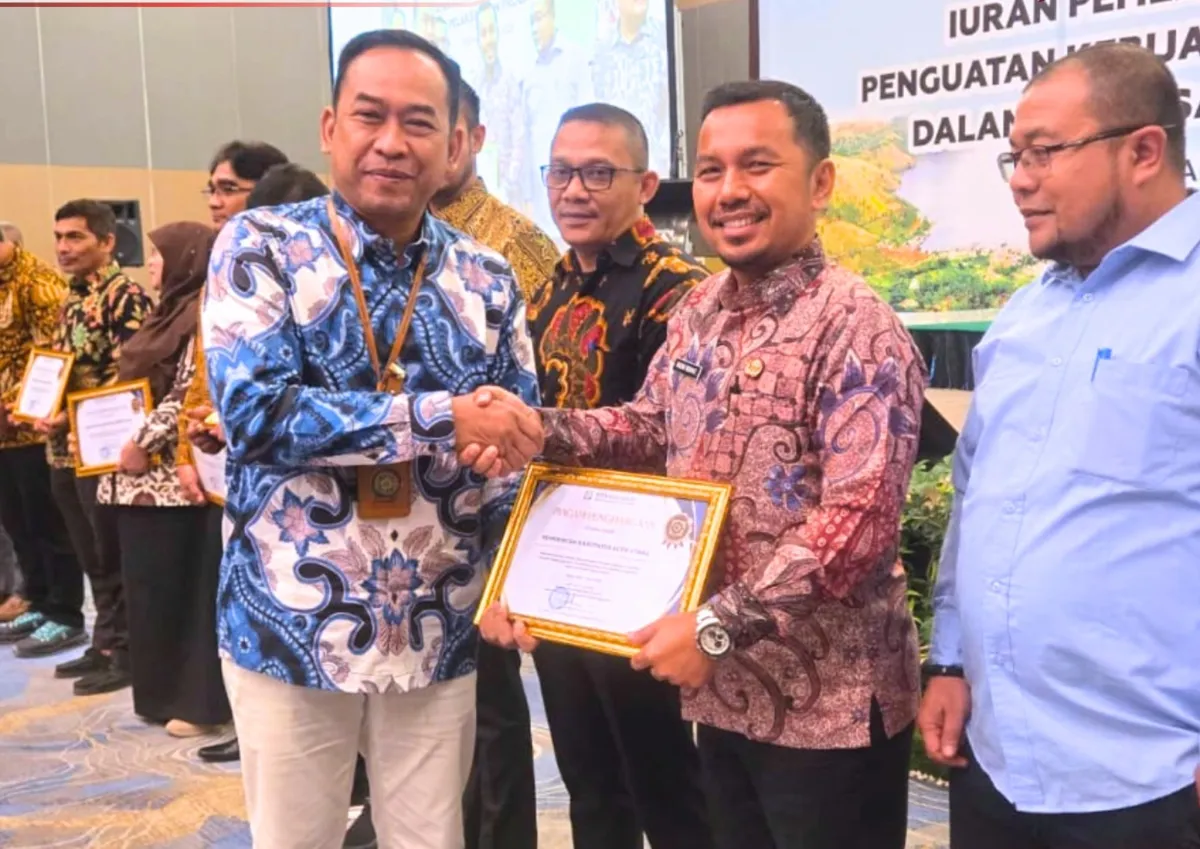 Pemkab Aceh Utara Raih Penghargaan atas Komitmen Mendukung Program Jaminan Kesehatan Nasional